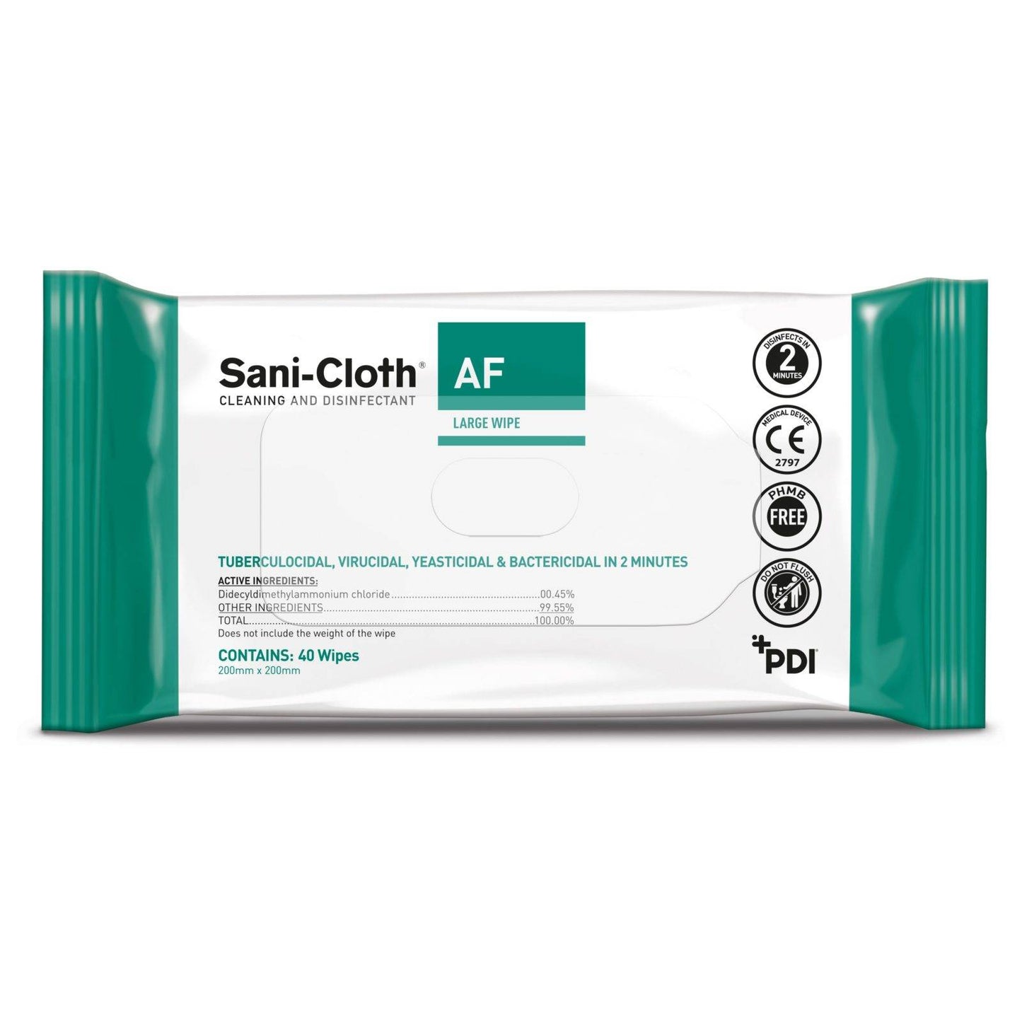 Sani-Cloth AF Wipes Опаковка от 40 бр